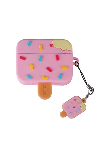 Airpods Uyumlu Pro 2 Zore Tpu Kabartma Figürlü İpli Airbag 37 Silikon Kılıf No22