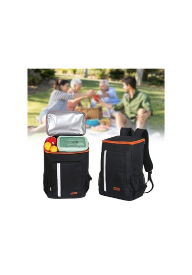 Suntek Balıkçılık Seyahat 24l Için Termal Soğutucu Çanta Siyah
