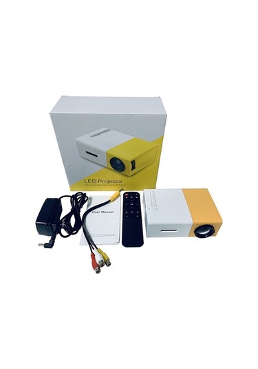 Trendooze Springsun Film Projektörü Yg300 Projektör Ev Led Taşınabilir Küçük Projektör İs