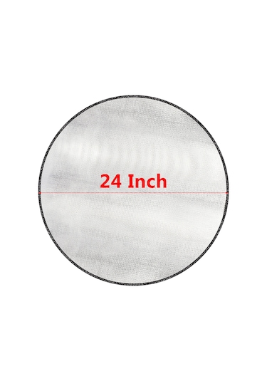 Ximistore9 24 İnç Yangın Önleyici Barbekü Matı - Isıya Dayanıklı Dış Mekan Koruma