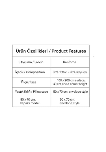 Desenli 180 X 200 Cm Battal Boy Mavi Yıldız Lastikli Çarşaf Ve 2 Adet Yastık Kılıfı Mavi