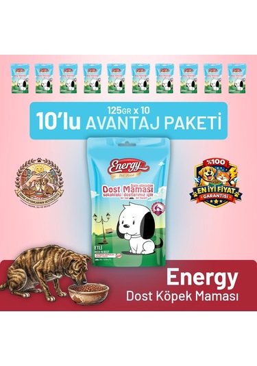 Dost Köpek Maması - 10 Adet