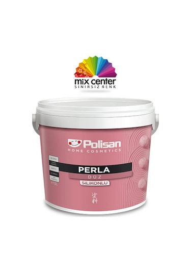 Polisan Perla Silikonlu Dış Cephe Boyası 15 Lt (Tüm Renkler)