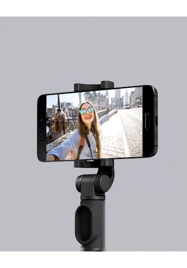 Bluetooth Selfie Çubuğu 360 Dönebilen Başlık, Kablosuz Bağlantı Çok Renkli