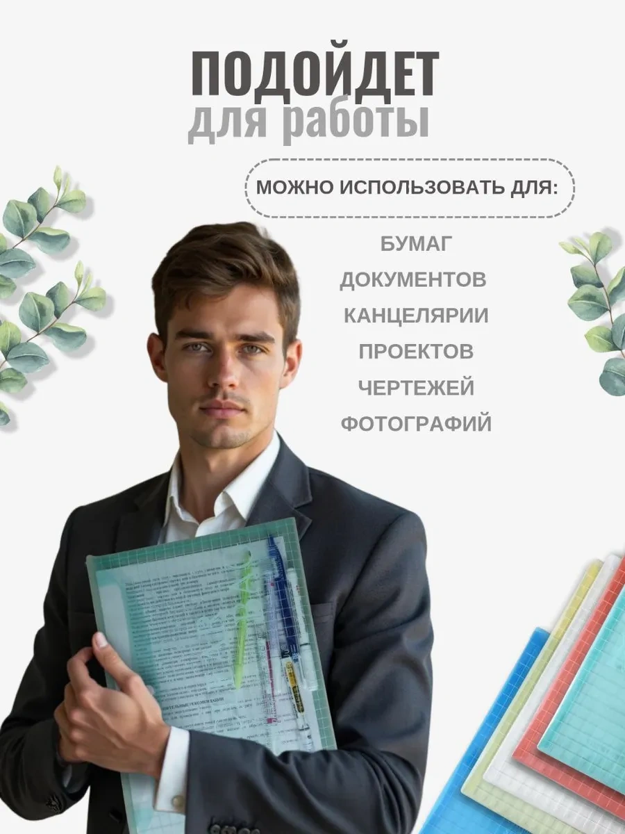 Como Market A4 Belge İçin Düğmeli Şeffaf Klasör 451805217