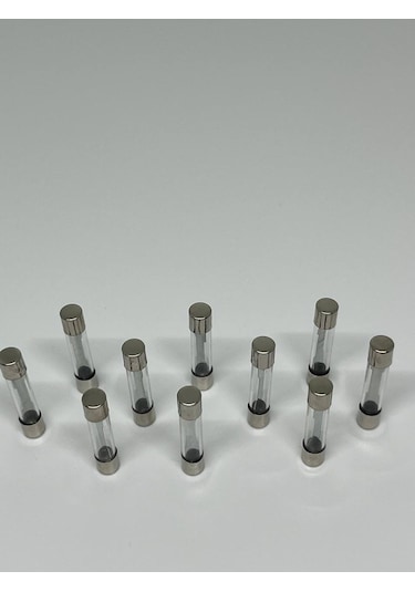 10 Adet 20 Amper 30mm Büyük Boy Cam Sigorta 20a