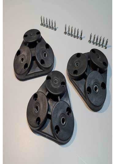 Zigon Sehpa Açılı Bağlantı Aparatı 3 Lü Aparat Ve Vidalar -ahşa