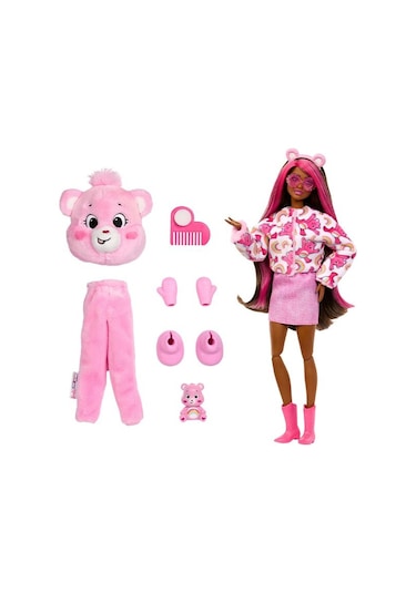 Barbie Cutie Reveal Sevimli Ayıcıklar Serisi Pembe Jcn95