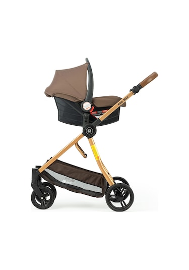 Promax Travel Sistem Bebek Arabası Gold-antrasit