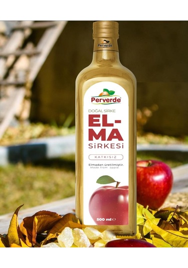Perverde Elma Sirkesi 500 ML
