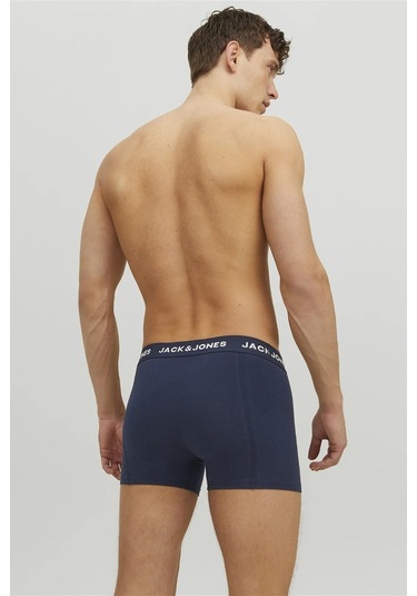 Jack & Jones 12171946 3 lü Erkek  Mavi Boxer