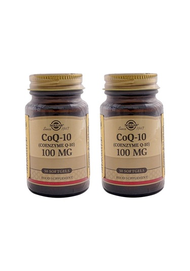 Solgar Coenzyme Q-10 Vitamin 100 MG 30 Softgel 2 Adet
