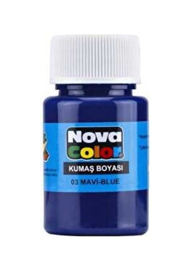 Nova Color Kumaş Boyası 35 Cc Mavi - 2 Adet