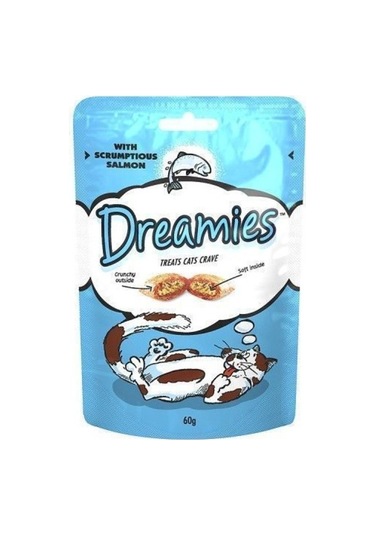 Içi Dolgulu Somonlu Kıtır Kedi Ödülü 60 Gr