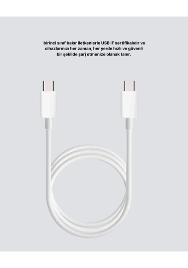 Yüksek Hızlı 30w 5.0a Type-c Kablo Şarj