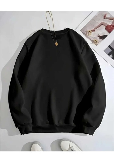 Radiohead Dna Breeding Siyah Kapşonlu Kalın Kumaş Siyah