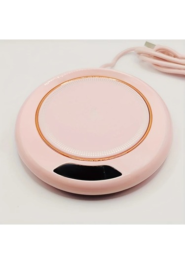 Willowhaven Pembe Akıllı Elektrikli Su Isıtıcısı Ve Kahve Fincanı Isıtıcı 3 Hızlı Usb Şarj Seyahat Kamp