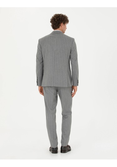 Pierre Cardin Erkek Gri Takım Elbise 50273543-vr024 Gri