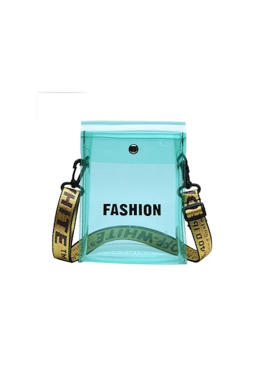 Gülen Yüz Çocuk Çantası Kore Tarzı Moda Göğüs Çanta Rahat Crossbody Çanta Siyah