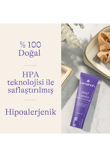 Lansinoh HPA Lanolin Göğüs Ucu Kremi 40 ML