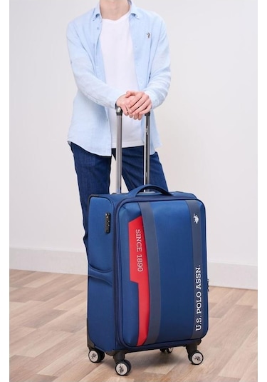 U.s. Polo Assn. Plvlz24032b Kumaş Valiz Orta Boy Lacivert