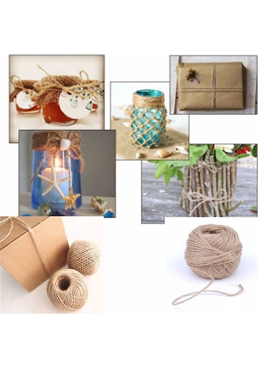 2 Adet, Jüt Ipi, Kırnap Ipi, Kendir Ipi, Jüt Ip, Keten Ip, Hasır