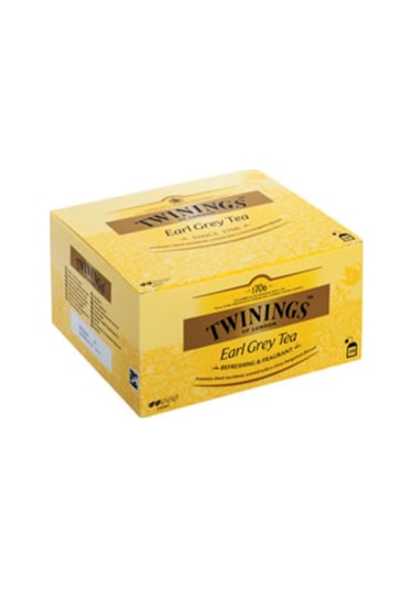 Twinings Earl Grey 100G 50 Tea Bags Poşet Çay