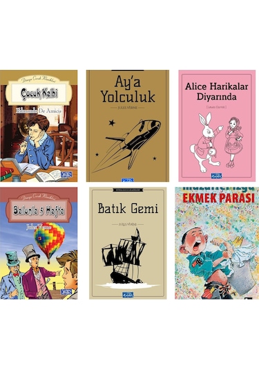 Ekmek Parası Ortaokul Okuma Seti 6 Kitap