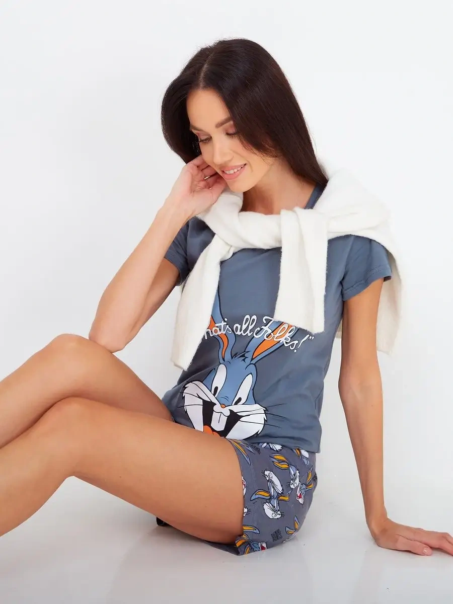 Anyfiger Pijama 124268728 Grayish-blue