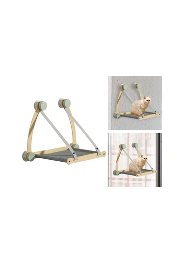 Suntek Kedi Pencere Levrek Yıkanabilir Sağlam Tırmanma Gri