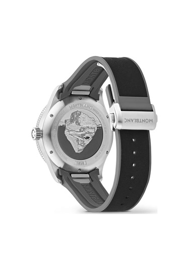 Montblanc 1858 Iced Sea Automatic Date 41 Mm Otomatik Saat 133628 Gri
