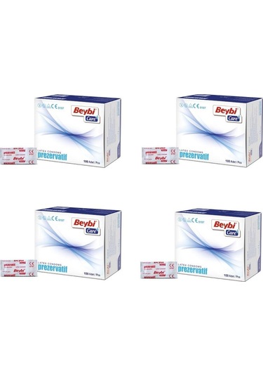 Beybi Care Latex Klasik Prezervatif 100'lü x 4