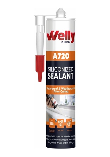 Welly Silikonize Mastik 500 G Antrasit