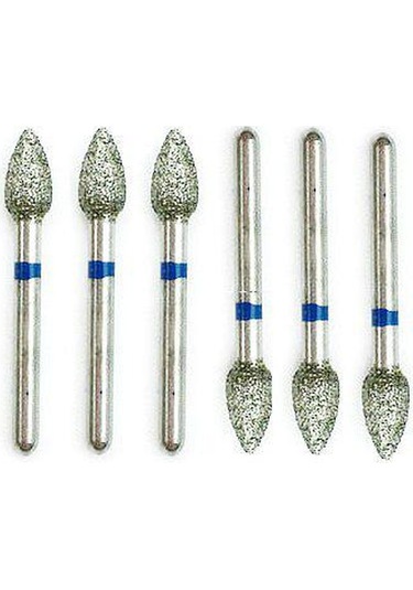 10 Adet/takım Diş Elmas Burs Matkaplar Parlatma Beyazlatma Ürün Yüksek Hızlı El Aleti İçin Diş Burs Fo-25