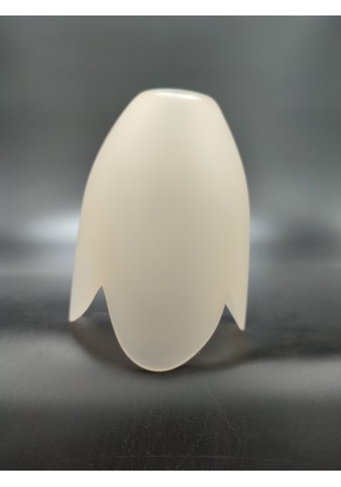 Avize Camı.somon Renkte. Mum Ampule Göre E.14 Açık Somon