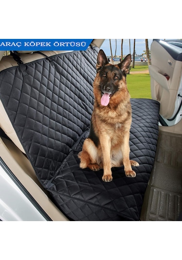 Hasby Köpek Araba Örtüsü Siyah 140 x 120 CM