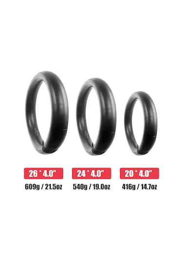 Dofolink 26 4.0v Kumaş Lastikli Çin Üretimi Bisiklet İç Lastiği - Dağ, Plaj, Kar Bisikletleri İçin Uygun