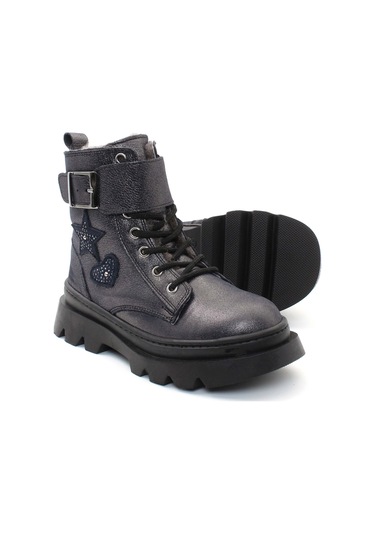 Fast Step Hakiki Deri Kürklü Unisex Çocuk Klasik Bot 157kxa1774 001