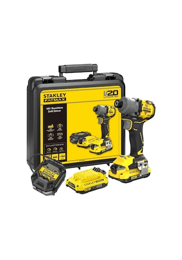 Stanley SFMCF830D2K Kömürsüz Darbeli Tornavida