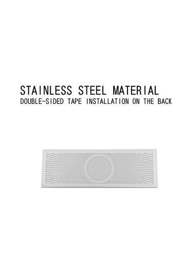 Toyota Paslanmaz Çelik Orta Sıra Tavan Hoparlör Kapağı Gümüş