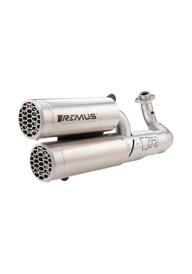 Vespa GTS-GTV 300 Egzoz Double Mesh *Gri* Euro 5 (2020-  ) / REMUS