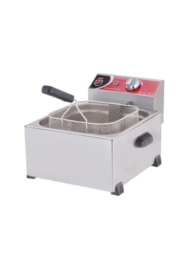 Işıkgaz Silverinox Endüstriyel Tekli 8 Litre Elektrikli Fritöz