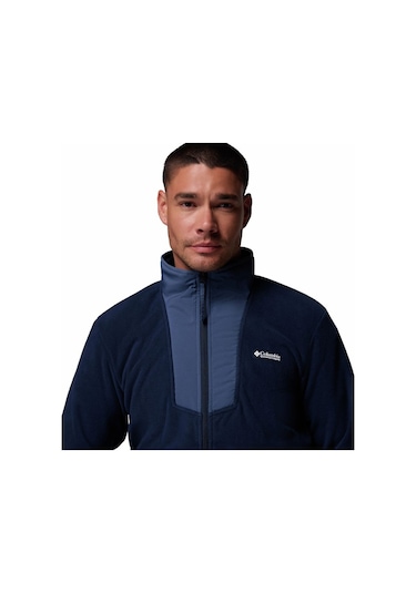 Columbia Sequoia Grove Full Zip Fleece Lacivert Erkek Outdoor Polar Am0596 Lacivert