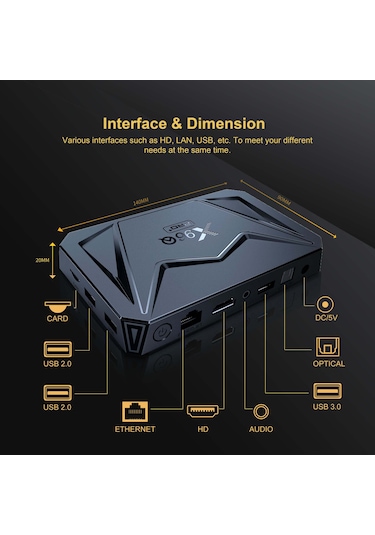 Econicword 4k Uhd Tv Kutusu 2 Gb 16 Gb