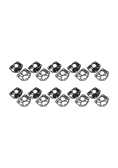 Geeksen Briggs & Stratton 795083 İçin 10 Takım Karbüratör Diyafram Conta Seti - Yüksek Dayanıklı Kauçuk Kumaş