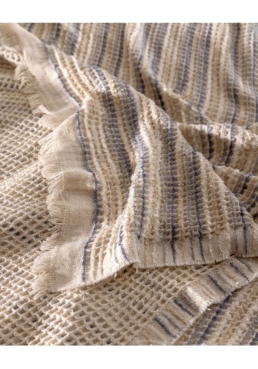 Marinos Çift Kişilik Yatak Örtüsü - İndigo 8684427228777 Indigo