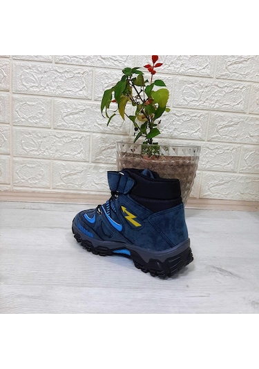 Abay Clımber Mavi Renk Kaymayan Cırtlı Erkek Çocuk Bot 001