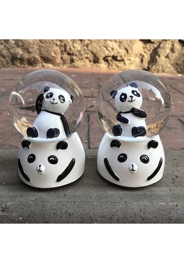Büyük Boy Panda Kar Küresi