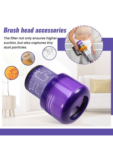 Sointeresting  V11 V15 Sv14 Absolute Animal Detect Extra Pro Torque Drive Elektrikli Süpürge Filtreleri İçin Yedek Filtreler