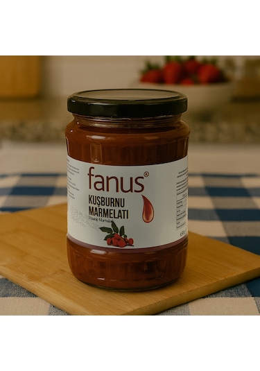 Fanus Kuşburnu Marmelatı 650 G